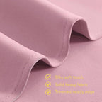 NICETOWN Blackout Curtains for Bedroom, Rouge Pink, 42 W by 80 L, Thermal - Image 5