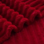Red Fleece Throw Blanket 108”×90” - Image 6