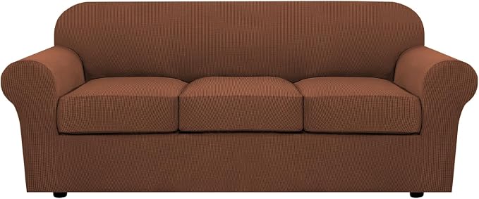 H.VERSAILTEX 4 Piece Stretch Sofa Covers by HVERSAILTEX