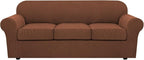 H.VERSAILTEX 4 Piece Stretch Sofa Covers by HVERSAILTEX