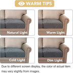 H.VERSAILTEX Super Stretch Individual Seat Cushion Covers, Thick Jacquard - Image 7