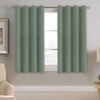 H.VERSAILTEX Blackout Curtain for Bedroom Small Window Kitchen Blackout by HVERSAILTEX