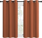 NICETOWN Bedroom Curtains 50 inches Long, Privacy and Thermal Insulated - Image 2