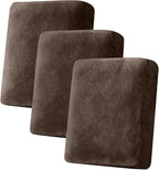 Couch Cover Stretch Velvet Sofa Cushion Cover 3-Piece by Taque