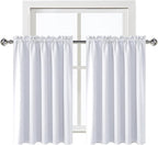 DWCN White Curtains for Living Room Thermal Insulated, Energy Saving & Noise - Image 9