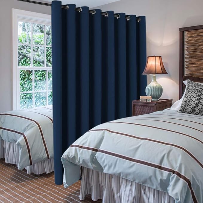 H.VERSAILTEX Blackout Patio Curtains 100 x 96 Inches - Image 2