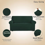 Easy-Going Stretch Loveseat Slipcover 1-Piece Sofa Cover Furniture Protector - Image 3