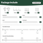KAMANINA Curtain Rods No Drilling - Image 7