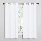 NICETOWN White Window Curtain Panels by NICETOWN