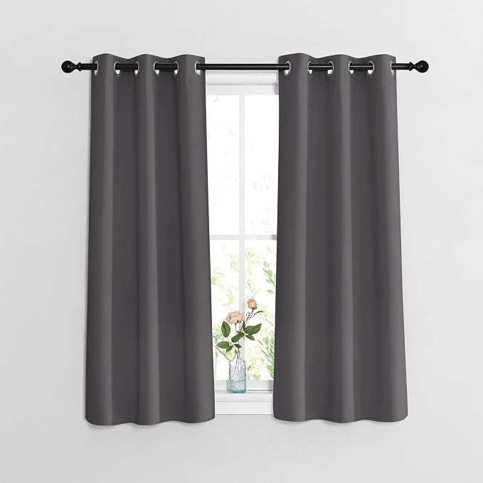 NICETOWN Bedroom Blackout Curtains 54 inch Long by NICETOWN