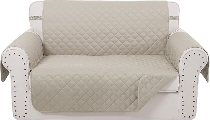 Reversible Loveseat Sofa Covers Couch Cover Furniture Protector by LuxshareHome