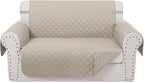 Reversible Loveseat Sofa Covers Couch Cover Furniture Protector by LuxshareHome