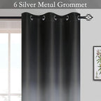 SimpleHome Ombre Room Darkening Curtains - Image 2