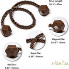 NazTur Magnetic Curtain Tiebacks- Upgrade 2022 - Image 3