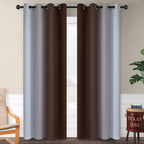 SimpleHome Ombre Room Darkening Curtains - Image 2