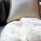 ORINOVA White Faux Fur Rug 5x8 Rugs - Image 5
