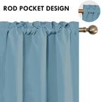 DWCN Blackout Curtains for Living Room Thermal Insulated, Energy Saving & Noise - Image 4