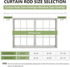 5/8” Diameter Curtain Rods 30-45 Inch, - Image 2