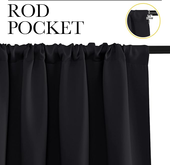 NICETOWN Blackout Curtain Panels - Image 2