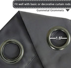 H.VERSAILTEX Blackout Patio Curtains 100 x 96 Inches - Image 3