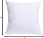 MIULEE Throw Pillow Insert Premium Pillow Stuffer Sham Square - Image 8