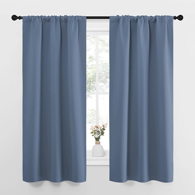 NICETOWN Bedroom Curtains, Home Decoration Solid Thermal Insulated Draperies & by NICETOWN