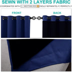 NICETOWN 100% Blackout Curtains - Image 5