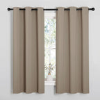 NICETOWN Bedroom Curtain Panels Blackout Draperies, Thermal Insulated Solid by NICETOWN