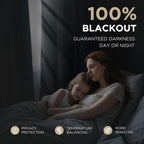 Joydeco Linen Blackout Curtains - Image 3