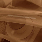 SpaceDresser Basic Rod Pocket Sheer Voile Window Curtain Panels Light Brown 1 - Image 7