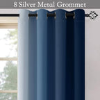 SimpleHome Ombre Room Darkening Curtains - Image 4