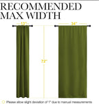 NICETOWN Blackout Christmas Curtains - Image 7
