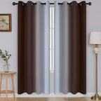 SimpleHome Ombre Room Darkening Curtains by SimpleHome