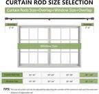 5/8” Diameter Curtain Rods 30-120 Inch, - Image 2