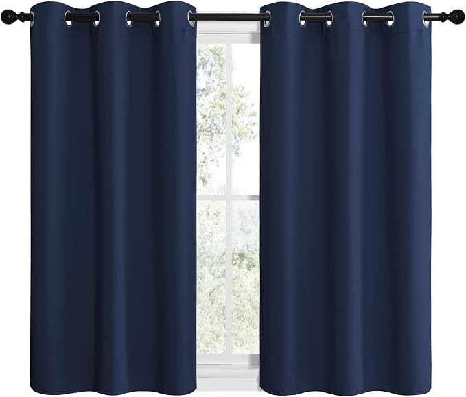 NICETOWN Blackout Draperies Curtains, All Season Thermal Insulated Solid - Image 2
