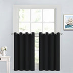 Yakamok Functional Thermal Insulated Eyelet Top Room Darkening Curtain Panels by Yakamok
