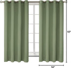 BGment Room Darkening Curtains 63 Inches Long - Image 8