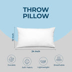Utopia Bedding Throw Pillows – 12 x 24 Inches Down Alternative Pillows - Image 4