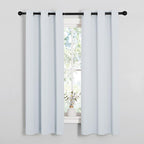 NICETOWN Room Darkening Draperies Curtains Panels, Window Treatment Thermal - Image 2