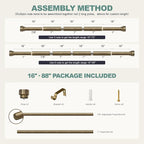 Lootkell Antique Bronze Curtain Rods - Image 9