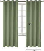 BGment Room Darkening Curtains 72 Inches Long - Image 8