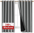 NICETOWN 100% Blackout Curtains by NICETOWN