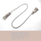 Fenghuangwu Curtain Tiebacks Handmade Decorative Curtain Holdbacks Rope - Image 2