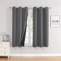 ChrisDowa 100% Blackout Curtains 63 inch Long by ChrisDowa