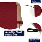 PureFit Reversible Quilted Sofa Cover, Water Resistant Slipcover Furniture - Image 3