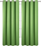 LEMOMO Blackout Curtains 52 x 90 Inch Long Light Green Curtains Set of 2 Panels - Image 2