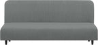 U-NICE HOME Stretch Futon Cover Armless Bed Slipcover by U-NICEHOME