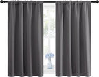 NICETOWN Grey Window Curtains for Bedroom - Image 2