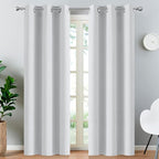 Yakamok 90 Inch Length Room Darkening Drapes Blackout Curtains by Yakamok