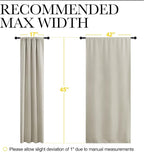 NICETOWN Blackout Curtains for Living Curtains, Room Darkening Window Curtain - Image 7